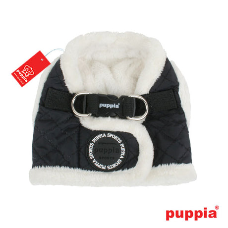 Puppia Diamond Vest Harness model B Black - Premium hondentuig > honden harnas from Puppia - Just €24.99! Shop now at Frenkiezdogshop