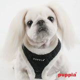 Puppia Diamond Vest Harness model B Black - Premium hondentuig > honden harnas from Puppia - Just €24.99! Shop now at Frenkiezdogshop