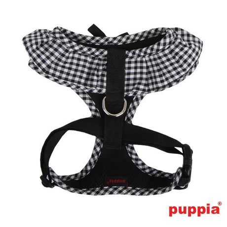 Puppia Vivien Harness model A black - Premium hondentuig > honden harnas from Puppia - Just €21.99! Shop now at Frenkiezdogshop