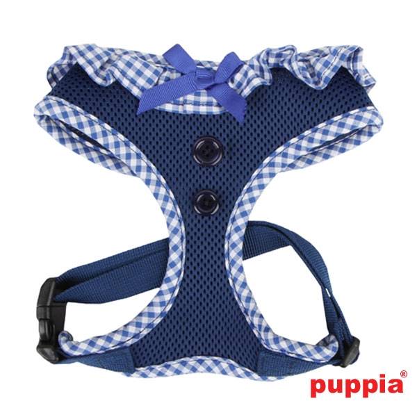 Puppia Vivien Harness model A royalblue - Premium hondentuig > honden harnas from Puppia - Just €21.99! Shop now at Frenkiezdogshop