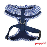 Puppia Vivien Harness model A royalblue - Premium hondentuig > honden harnas from Puppia - Just €21.99! Shop now at Frenkiezdogshop