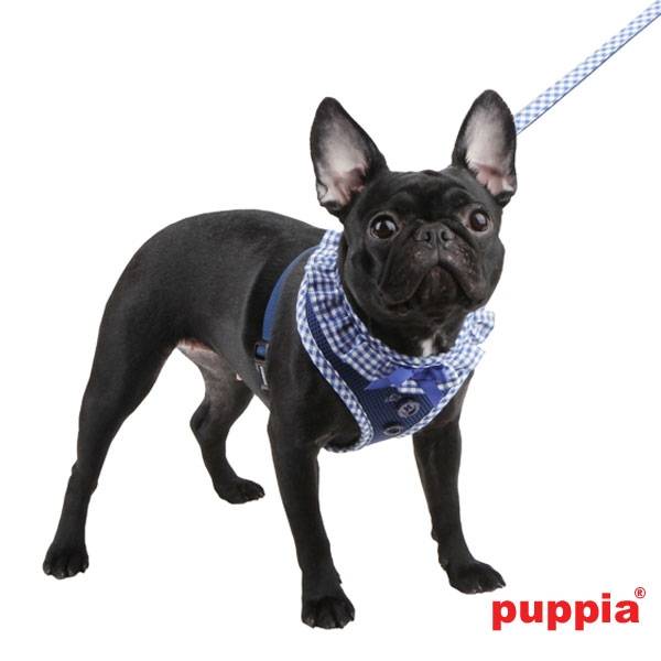 Puppia Vivien Harness model A royalblue - Premium hondentuig > honden harnas from Puppia - Just €21.99! Shop now at Frenkiezdogshop