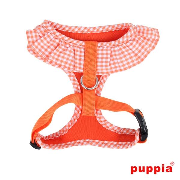 Puppia Vivien Harness model A orange - Premium hondentuig > honden harnas from Puppia - Just €21.99! Shop now at Frenkiezdogshop