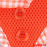 Puppia Vivien Harness model A orange - Premium hondentuig > honden harnas from Puppia - Just €21.99! Shop now at Frenkiezdogshop