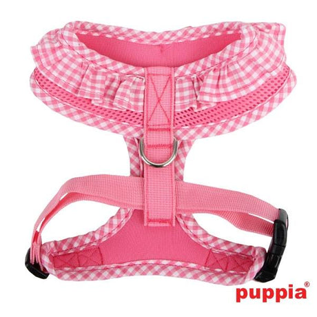 Puppia Vivien Harness model A pink - Premium hondentuig > honden harnas from Puppia - Just €21.99! Shop now at Frenkiezdogshop