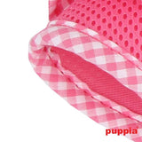 Puppia Vivien Harness model A pink - Premium hondentuig > honden harnas from Puppia - Just €21.99! Shop now at Frenkiezdogshop