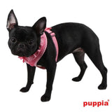 Puppia Vivien Harness model A pink - Premium hondentuig > honden harnas from Puppia - Just €21.99! Shop now at Frenkiezdogshop