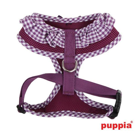 Puppia Vivien Harness model A purple - Premium hondentuig > honden harnas from Puppia - Just €21.99! Shop now at Frenkiezdogshop