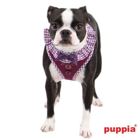 Puppia Vivien Harness model A purple hondentuig > honden harnas > model A X - Small
