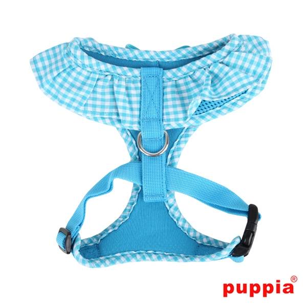 Puppia Vivien Harness model A skyblue - Premium hondentuig > honden harnas from Puppia - Just €21.99! Shop now at Frenkiezdogshop