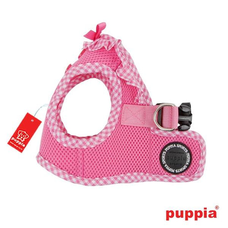 Puppia Vivien Vest Harness model B pink - Premium hondentuig > honden harnas from Puppia - Just €23.99! Shop now at Frenkiezdogshop