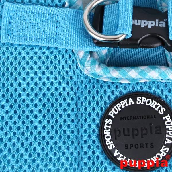 Puppia Vivien Vest Harness model B skyblue - Premium hondentuig > honden harnas from Puppia - Just €23.99! Shop now at Frenkiezdogshop