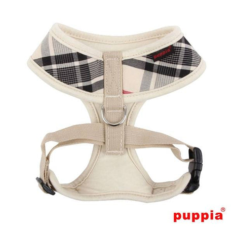 Puppia Junior Harness model A beige - Premium hondentuig > honden harnas from Puppia - Just €24.99! Shop now at Frenkiezdogshop