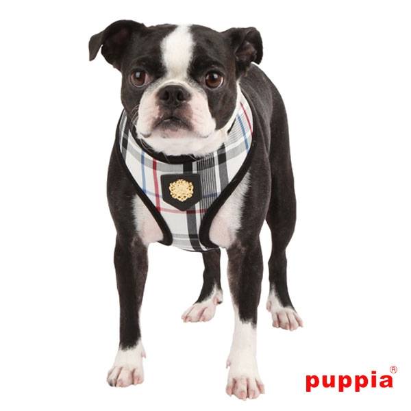 Puppia Junior Harness model A black - Premium hondentuig > honden harnas from Puppia - Just €24.99! Shop now at Frenkiezdogshop