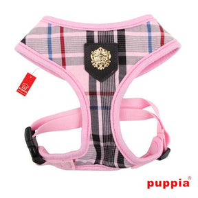 Puppia Junior Harness model A pink hondentuig > honden harnas > model A X - Small