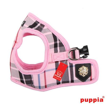 Puppia Junior Vest Harness model B pink - Premium hondentuig > honden harnas from Puppia - Just €27.99! Shop now at Frenkiezdogshop