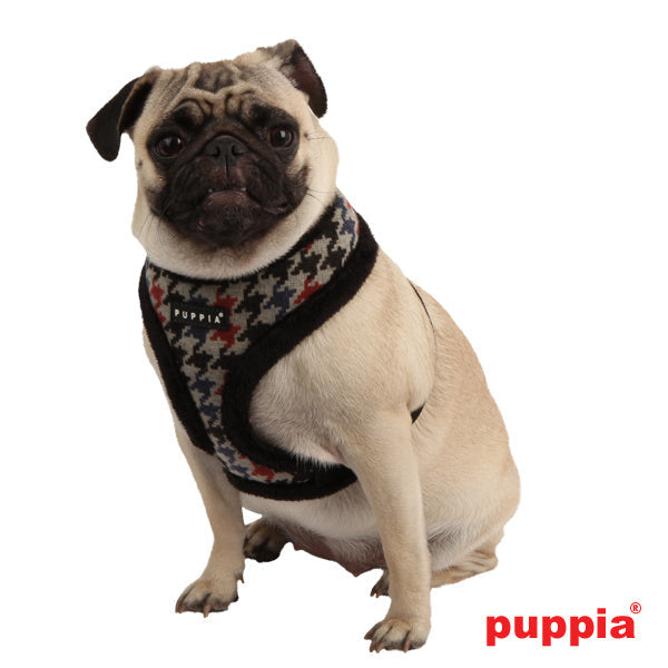 Puppia Tessel Harness model A Black - Premium hondentuig > honden harnas from Puppia - Just €19.99! Shop now at Frenkiezdogshop