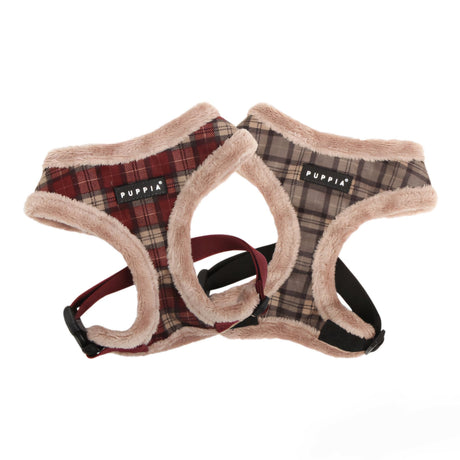 Puppia Baron Harnass model A Grey hondentuig > honden harnas > model A Small