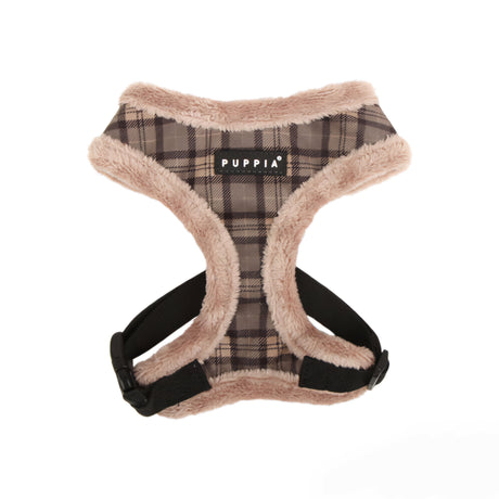 Puppia Baron Harnass model A Grey - Premium hondentuig > honden harnas from Puppia - Just €25! Shop now at Frenkiezdogshop