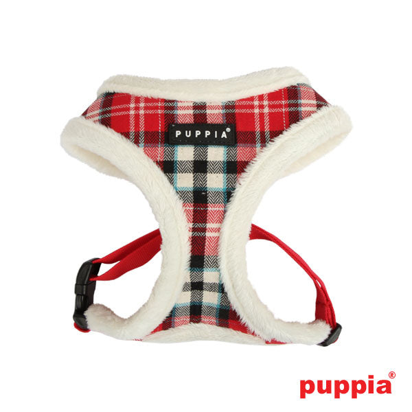 Puppia Uptown II  Harness model A Red - Premium hondentuig > honden harnas from Puppia - Just €24.99! Shop now at Frenkiezdogshop