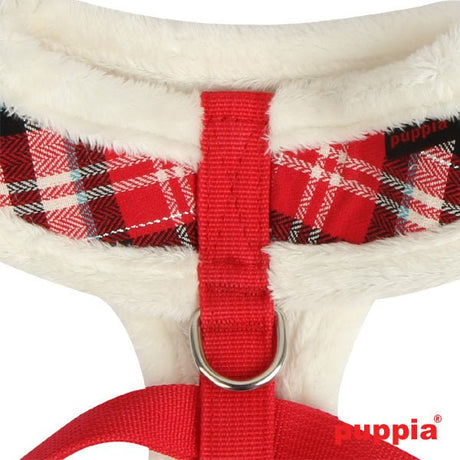 Puppia Uptown II Harness model A Red hondentuig > honden harnas > model A Small
