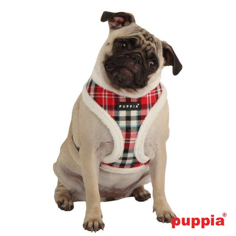 Puppia Uptown II Harness model A Red hondentuig > honden harnas > model A Small