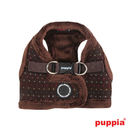 Puppia Yuppie Vest Harness model B brown - Premium hondentuig > honden harnas from Puppia - Just €19.99! Shop now at Frenkiezdogshop