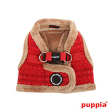 Puppia Yuppie Vest Harness model B red - Premium hondentuig > honden harnas from Puppia - Just €19.99! Shop now at Frenkiezdogshop