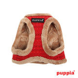 Puppia Yuppie Vest Harness model B red - Premium hondentuig > honden harnas from Puppia - Just €19.99! Shop now at Frenkiezdogshop