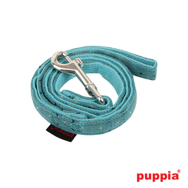 Puppia Yuppie Lijn Aqua - Premium hondenriem > hondenlijn from Puppia - Just €13.99! Shop now at Frenkiezdogshop