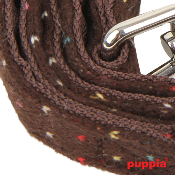 Puppia Yuppie Lijn Brown - Premium hondenriem > hondenlijn from Puppia - Just €13.99! Shop now at Frenkiezdogshop