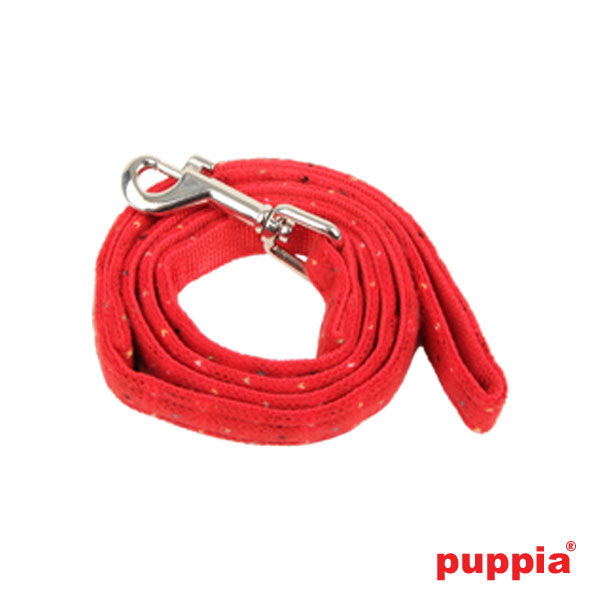 Puppia Yuppie Lijn Red - Premium hondenriem > hondenlijn from Puppia - Just €13.99! Shop now at Frenkiezdogshop