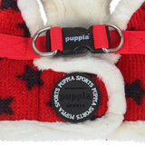 Puppia Stellar Vest Harness model B red - Premium hondentuig > honden harnas from Puppia - Just €29.99! Shop now at Frenkiezdogshop