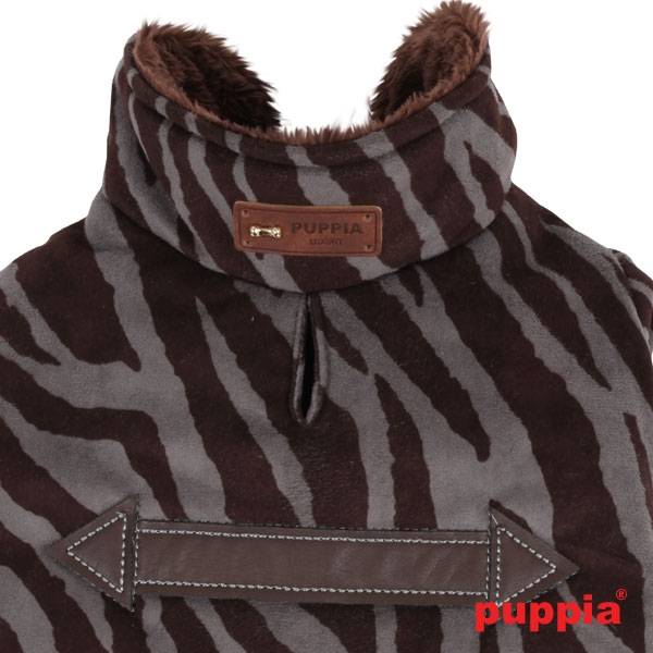 Puppia Caprice hondenjasje brown - Premium Hondenkleding > hondenjas from Puppia - Just €49.99! Shop now at Frenkiezdogshop