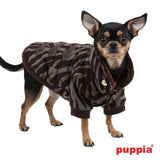 Puppia Caprice hondenjasje brown - Premium Hondenkleding > hondenjas from Puppia - Just €49.99! Shop now at Frenkiezdogshop