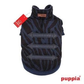 Puppia Caprice hondenjasje navy - Premium Hondenkleding > hondenjas from Puppia - Just €25! Shop now at Frenkiezdogshop