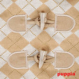 Puppia Argyle Mode hondenjasje beige ( M) - Premium Hondenkleding > hondenjas from Puppia - Just €54.99! Shop now at Frenkiezdogshop