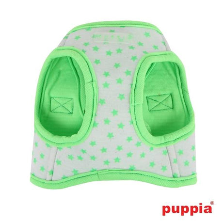 Puppia Cosmic Harness model B fluo-green (alleen nog Large) - Premium hondentuig > honden harnas from Puppia - Just €17.99! Shop now at Frenkiezdogshop