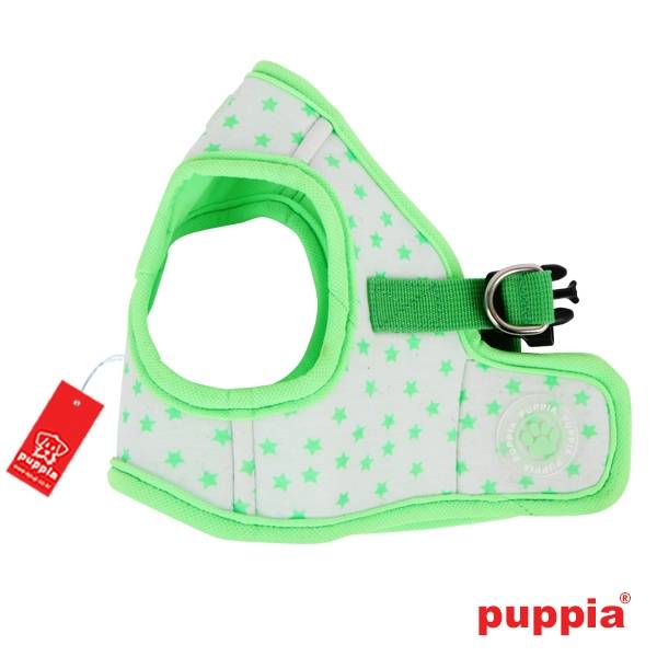 Puppia Cosmic Harness model B fluo-green (alleen nog Large) - Premium hondentuig > honden harnas from Puppia - Just €17.99! Shop now at Frenkiezdogshop