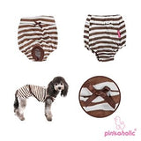 Pinkaholic Picnic Sanitary Panty Brown (2 pack) - Premium Loopsheidbroekje > Periodebroekje from Pinkaholic - Just €22.99! Shop now at Frenkiezdogshop