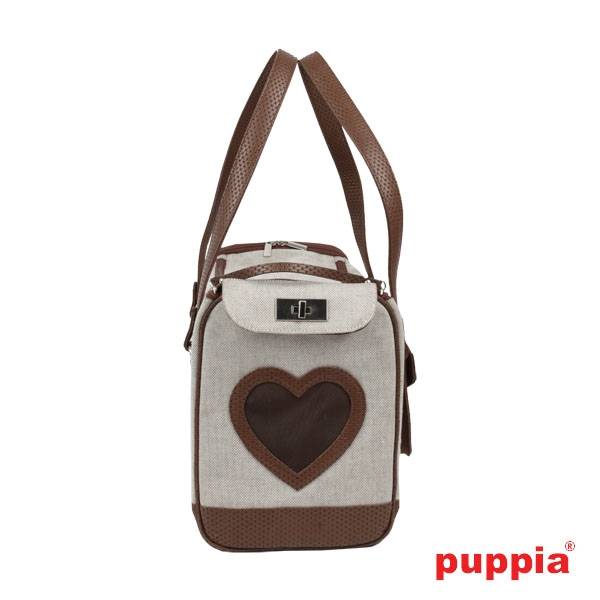 Puppia Draagtas Grand Carrier Beige - Premium Hondentas > draagzak from Puppia - Just €99.99! Shop now at Frenkiezdogshop