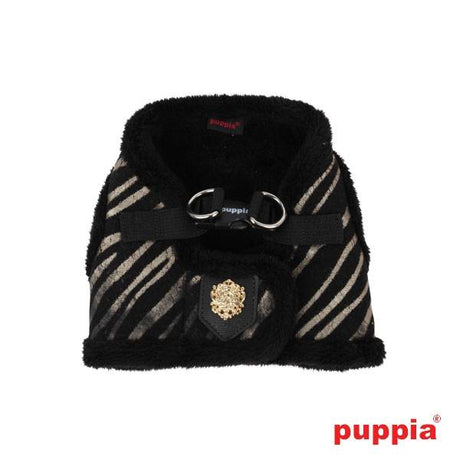 Puppia Polar Vest Harnass model B black - Premium hondentuig > honden harnas from Puppia - Just €24.99! Shop now at Frenkiezdogshop