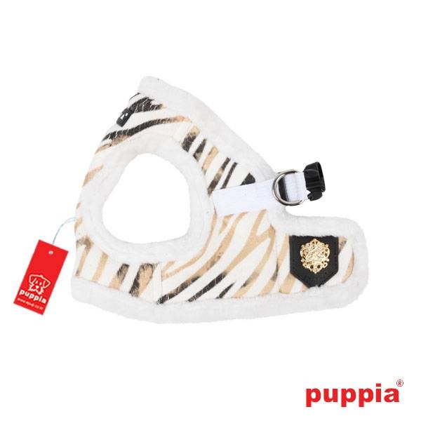 Puppia Polar Vest Harnass model B white - Premium hondentuig > honden harnas from Puppia - Just €24.99! Shop now at Frenkiezdogshop