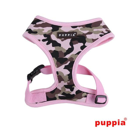 Puppia Legend Harness model A Pink Camo ( LARGE ) - Premium hondentuig > honden harnas from Puppia - Just €19.99! Shop now at Frenkiezdogshop