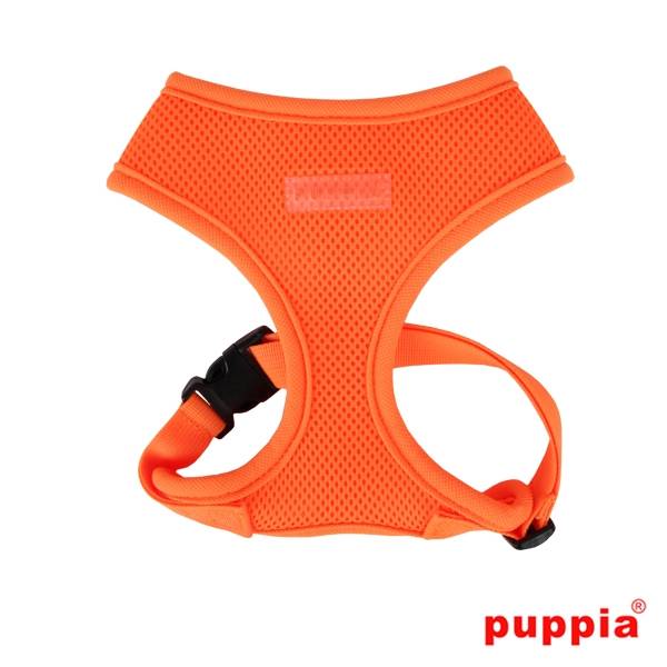 Puppia Neon Soft harness Model A Orange - Premium hondentuig > honden harnas from Puppia - Just €20.99! Shop now at Frenkiezdogshop