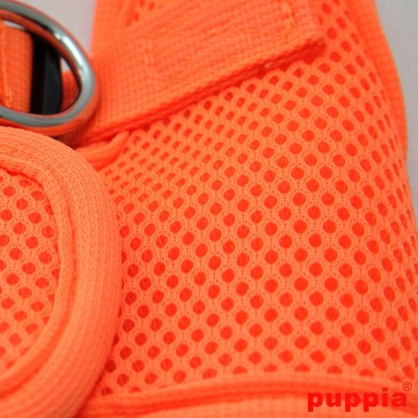 Puppia Soft Vest Harness model B Neon orange - Premium hondentuig > honden harnas from Puppia - Just €22.99! Shop now at Frenkiezdogshop