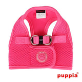 Puppia Soft Vest Harness model B Neon pink - Premium hondentuig > honden harnas from Puppia - Just €22.99! Shop now at Frenkiezdogshop