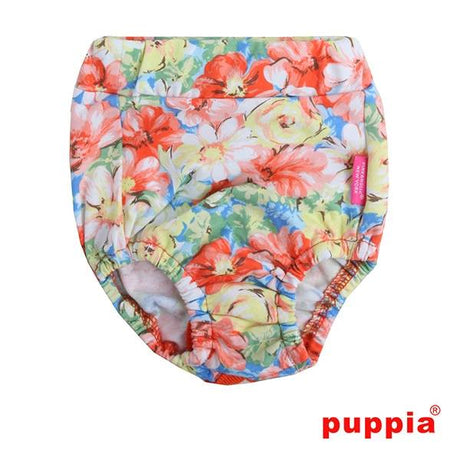 Puppia Loopsheidbroekje Spring Garden Orange ( MEDIUM ) - Premium Loopsheidbroekje > Periodebroekje from Puppia - Just €12.99! Shop now at Frenkiezdogshop