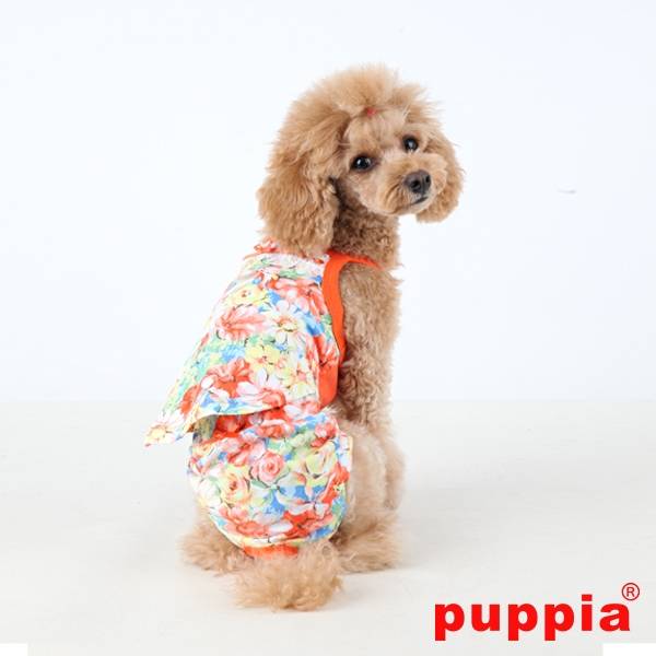 Puppia Loopsheidbroekje Spring Garden Orange ( MEDIUM ) - Premium Loopsheidbroekje > Periodebroekje from Puppia - Just €12.99! Shop now at Frenkiezdogshop