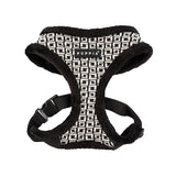 Puppia Damier Harness model A black - Premium hondentuig > honden harnas from Puppia - Just €26.99! Shop now at Frenkiezdogshop